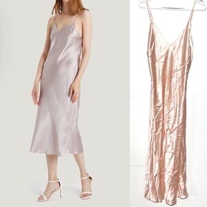 Sleeper Silk Slip Dress Midi Date Night Wedding